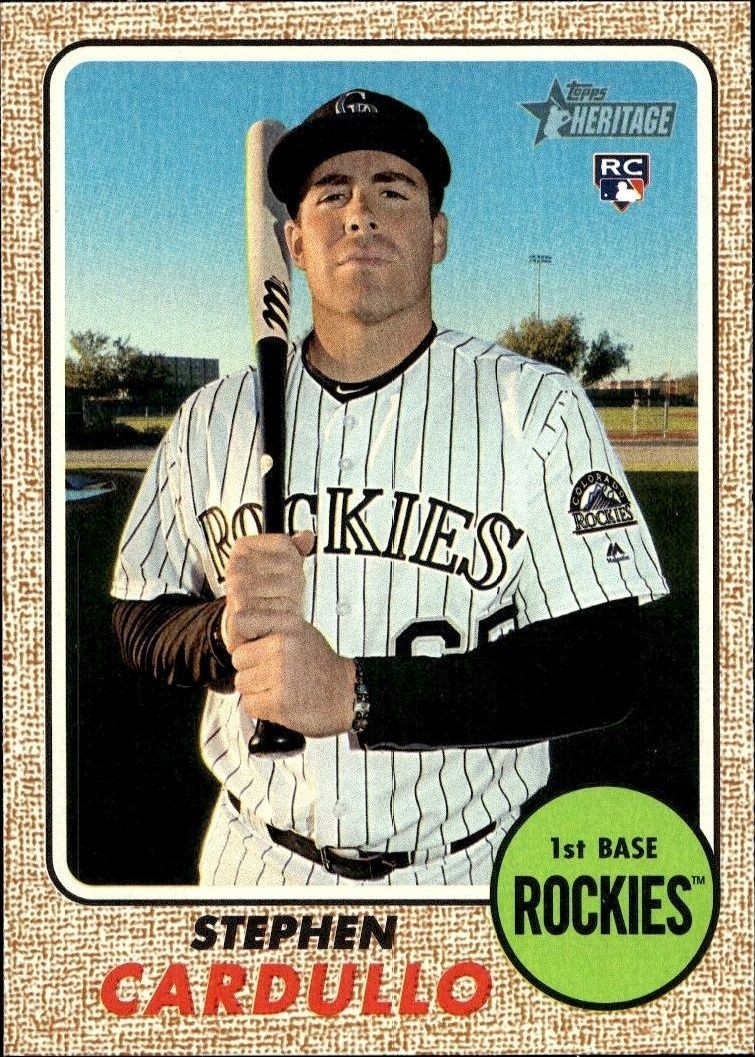 2017 Topps Heritage High Number Stephen Cardullo #560 trading card
