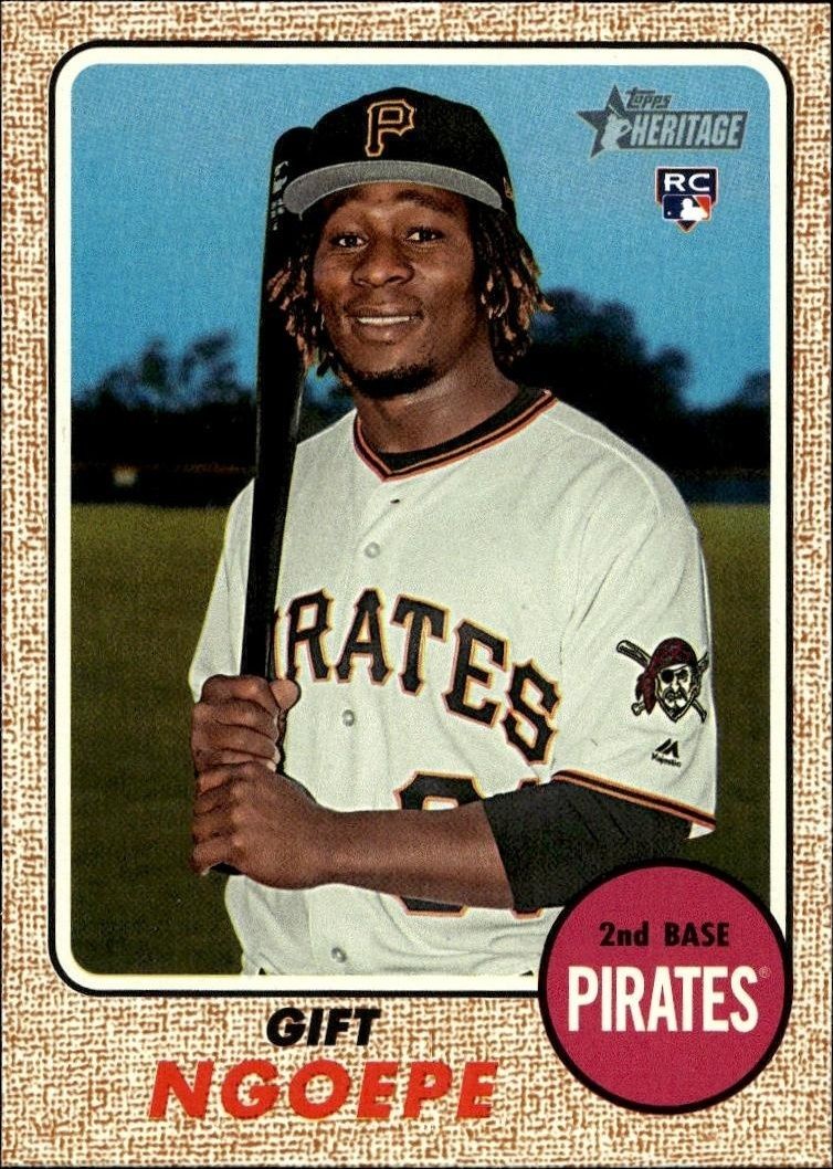 2017 Topps Heritage High Number Gift Ngoepe #519 trading card