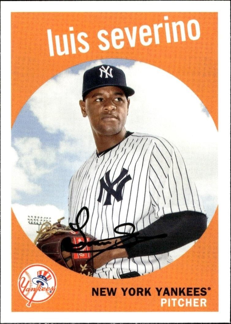 2018 Topps Archives Luis Severino #44 trading card