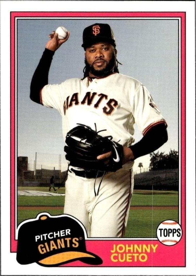 2018 Topps Archives Johnny Cueto #228 trading card