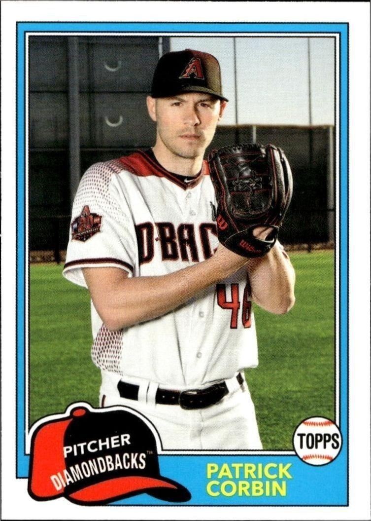2018 Topps Archives Patrick Corbin #259 trading card