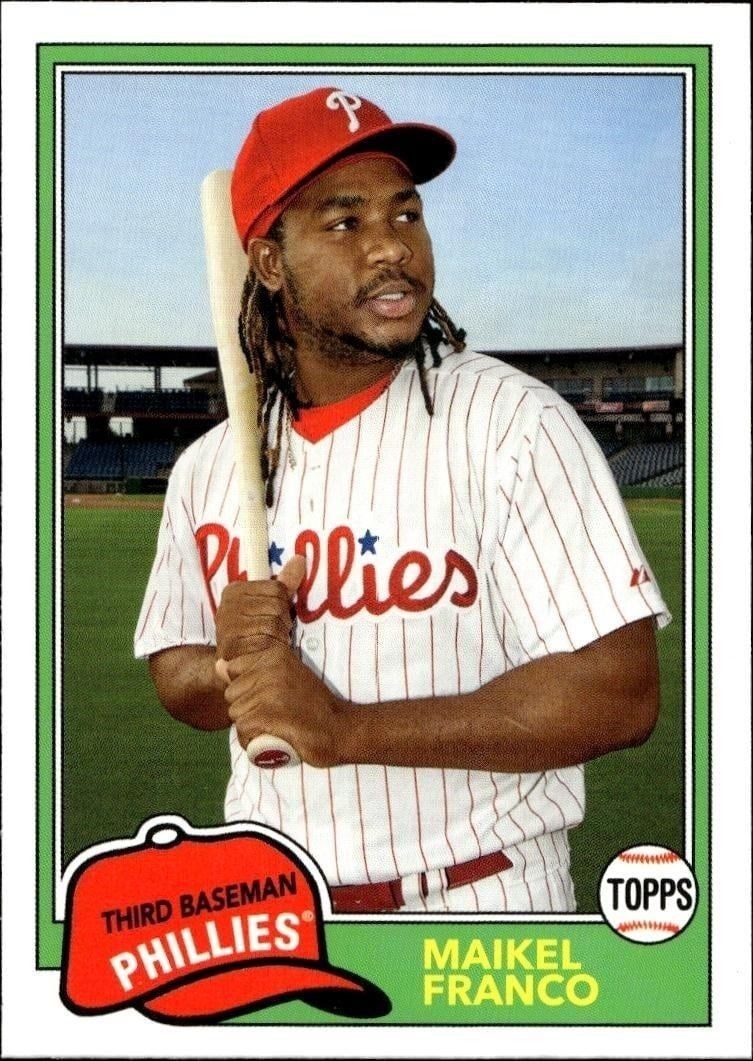 2018 Topps Archives Maikel Franco #235 trading card