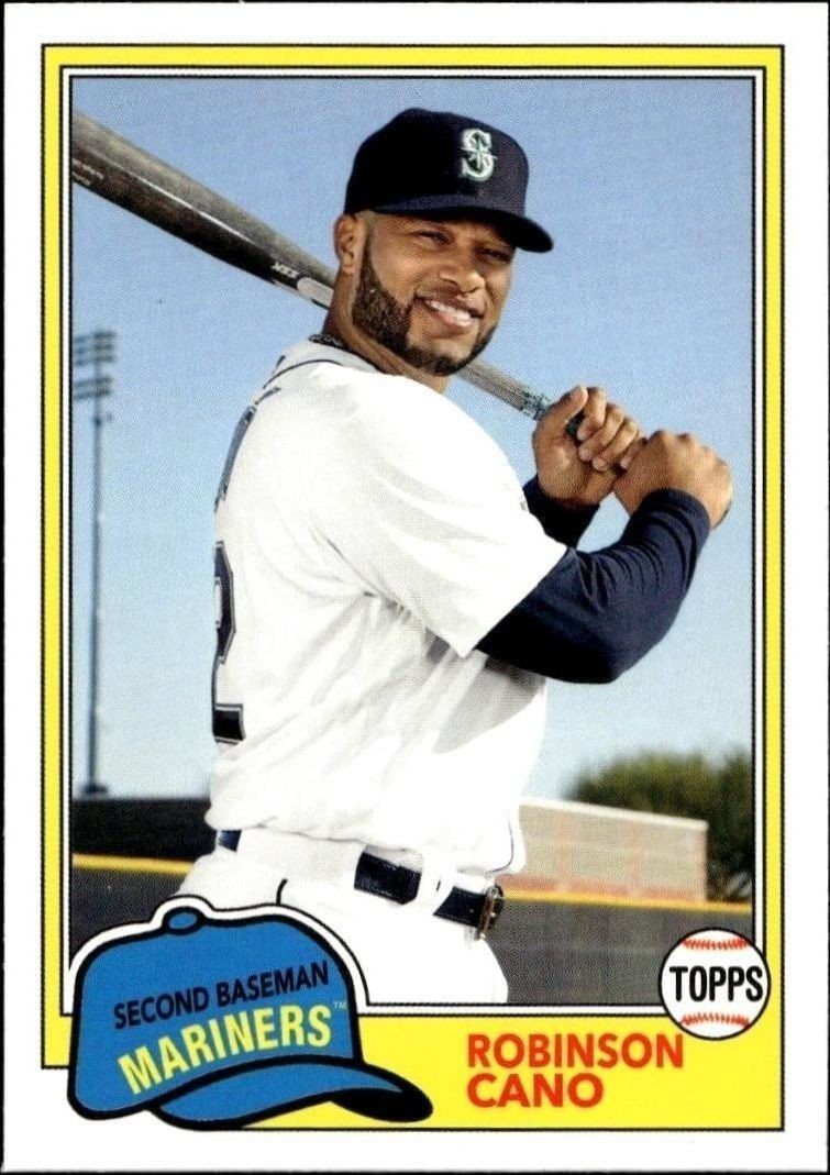 2018 Topps Archives Robinson Cano #206 trading card
