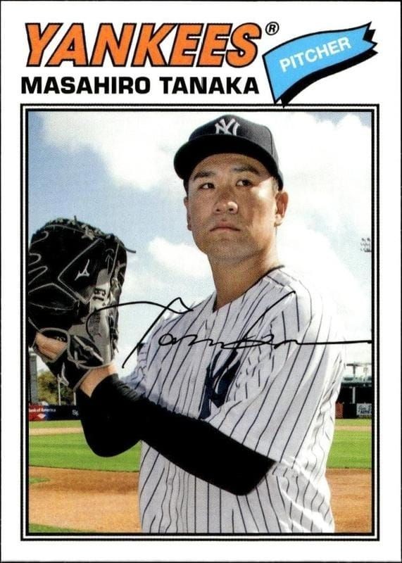 2018 Topps Archives Masahiro Tanaka #181 trading card