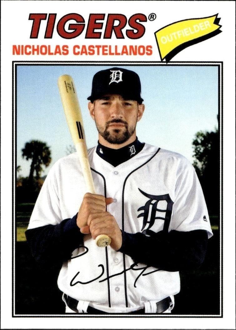 2018 Topps Archives Nicholas Castellanos #166 trading card