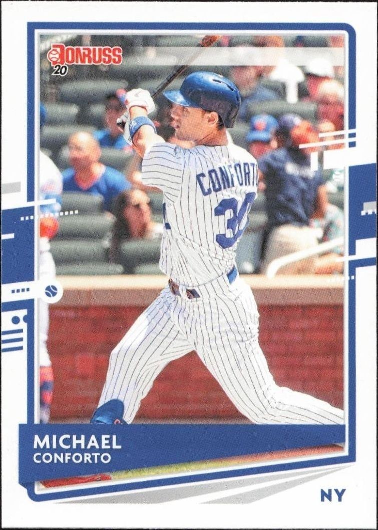 2020 Panini Donruss Michael Conforto #63 trading card