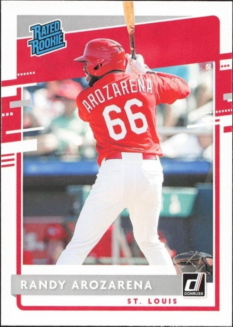 2020 Panini Donruss Randy Arozarena #51 trading card
