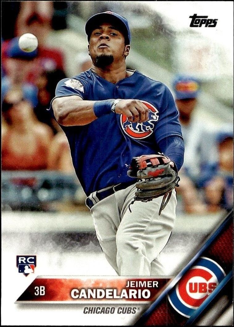 2016 Topps Update Series Jeimer Candelario #US81 trading card