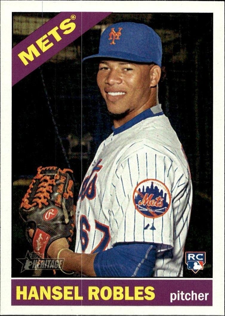 2015 Topps Heritage High Number Hansel Robles #612 trading card
