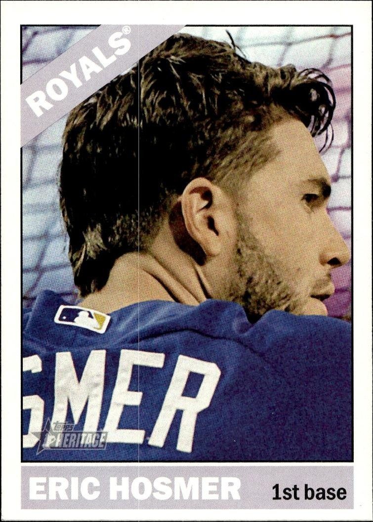 2015 Topps Heritage Eric Hosmer #381 trading card