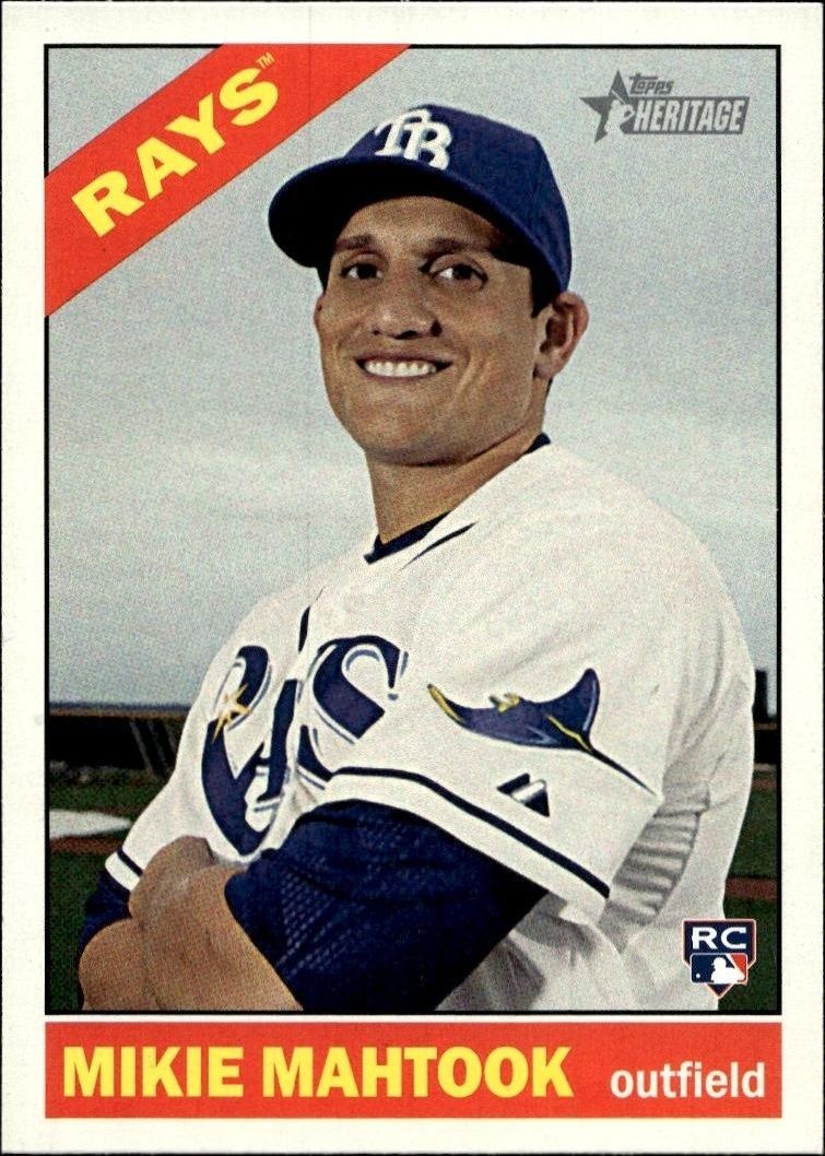 2015 Topps Heritage High Number Mikie Mahtook #568 trading card