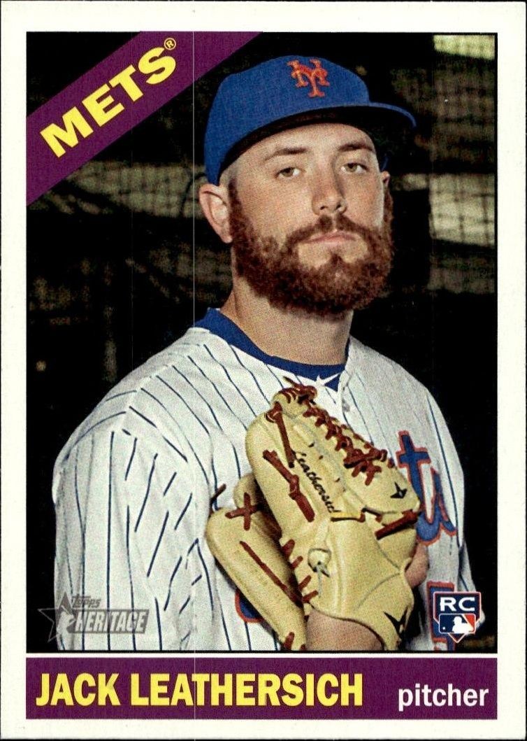 2015 Topps Heritage High Number Jack Leathersich #562 trading card