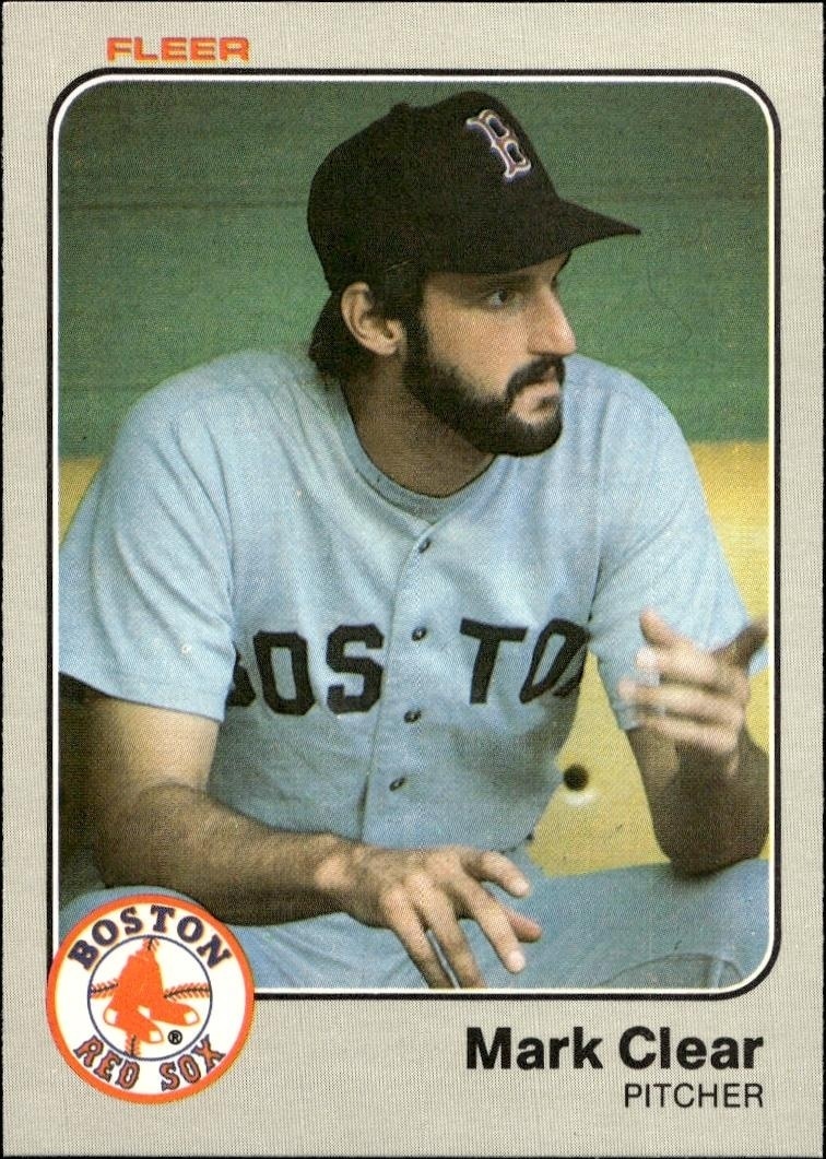 1983 Fleer Mark Clear #181 trading card