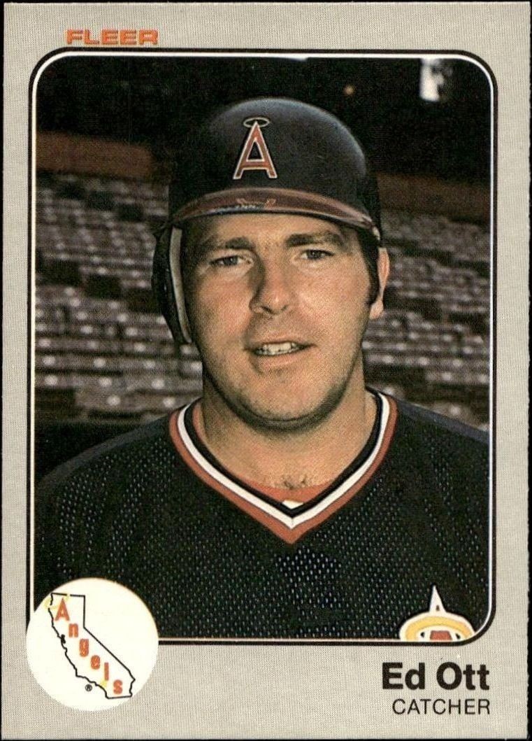 1983 Fleer Ed Ott #98 trading card