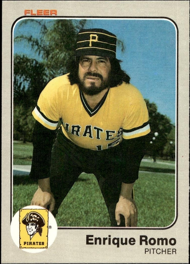 1983 Fleer Enrique Romo #320 trading card
