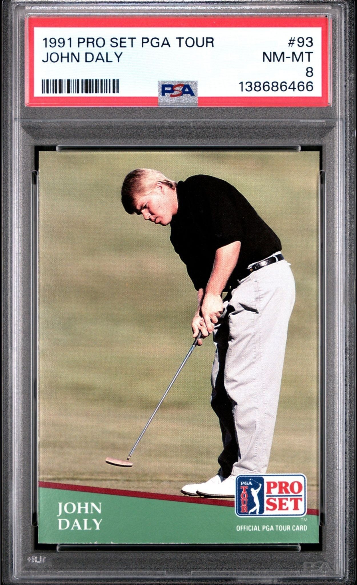 1991 Pro-Set PGA Tour John Daly #93 trading card