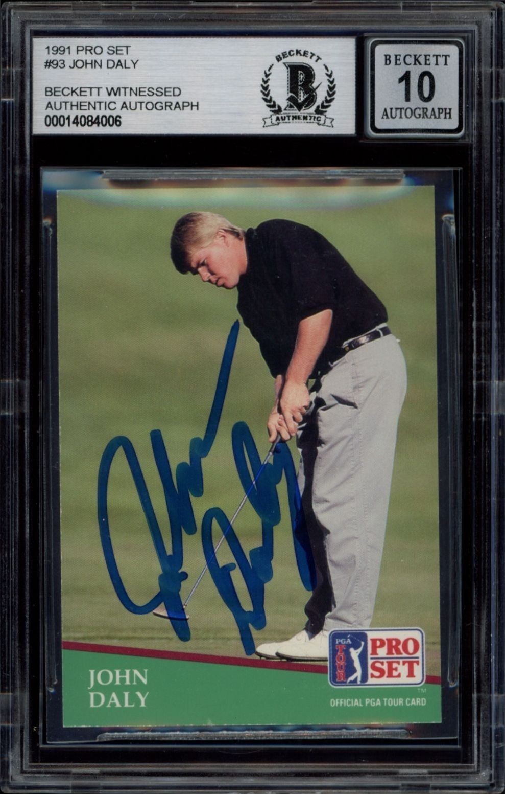 1991 Pro-Set PGA Tour John Daly #93 trading card