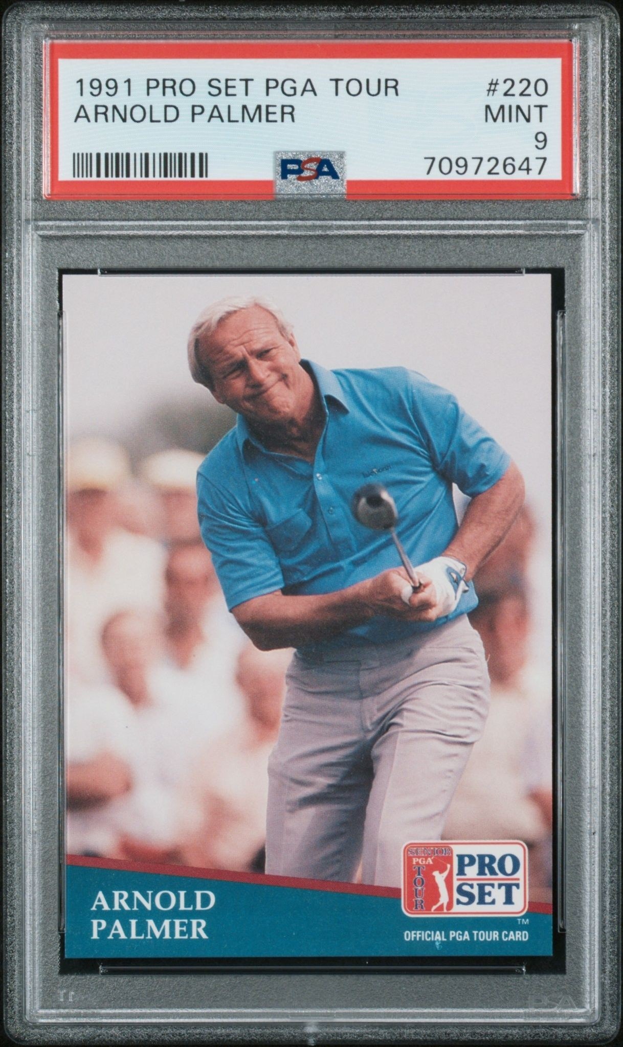 1991 Pro-Set PGA Tour Arnold Palmer #220 trading card