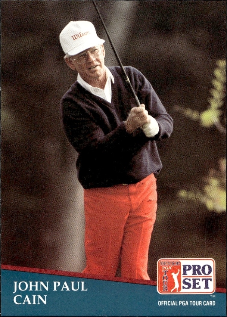 1991 Pro-Set PGA Tour John Paul Cain #223 trading card