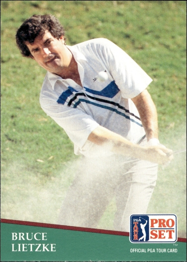 1991 Pro Set PGA Tour Bruce Lietzke #140 trading card