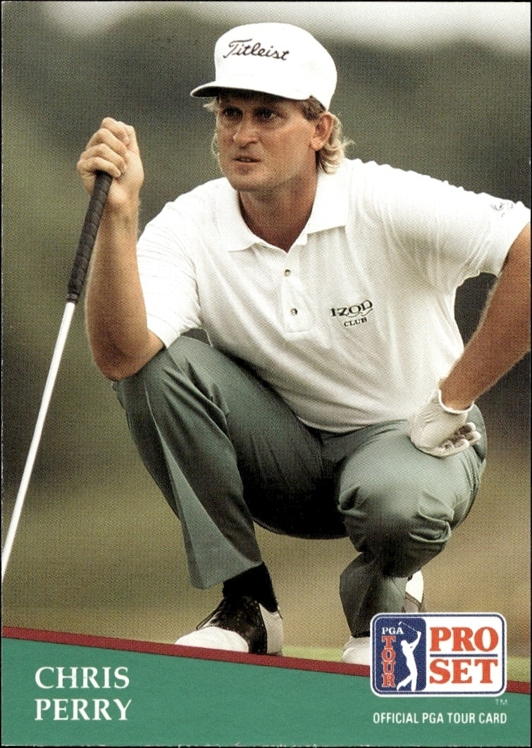 1991 Pro-Set PGA Tour Chris Perry #137 trading card