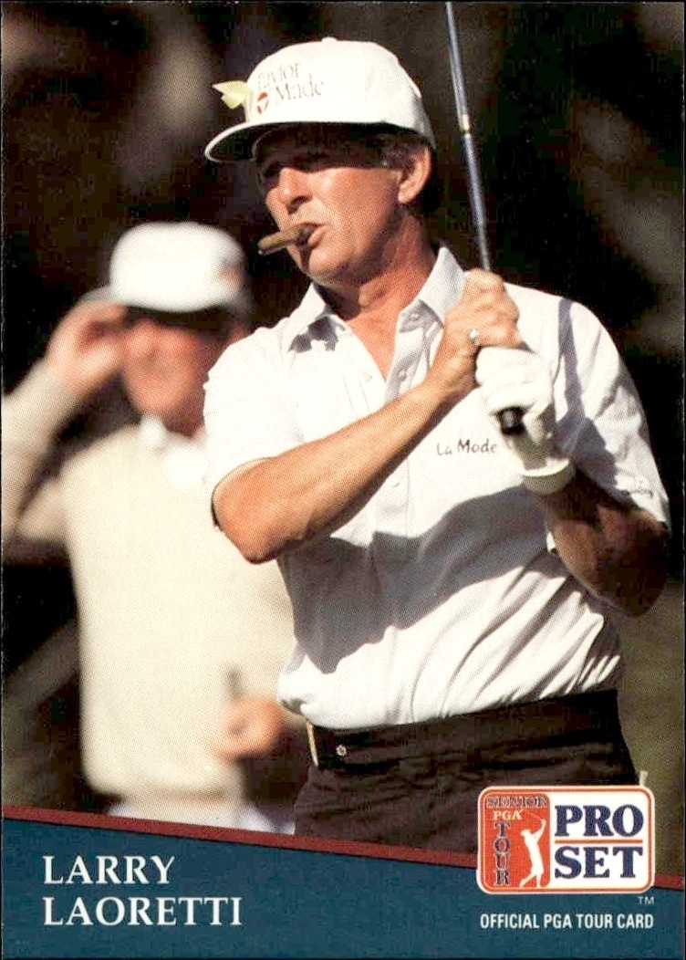 1991 Pro-Set PGA Tour Larry Laoretti #266 trading card
