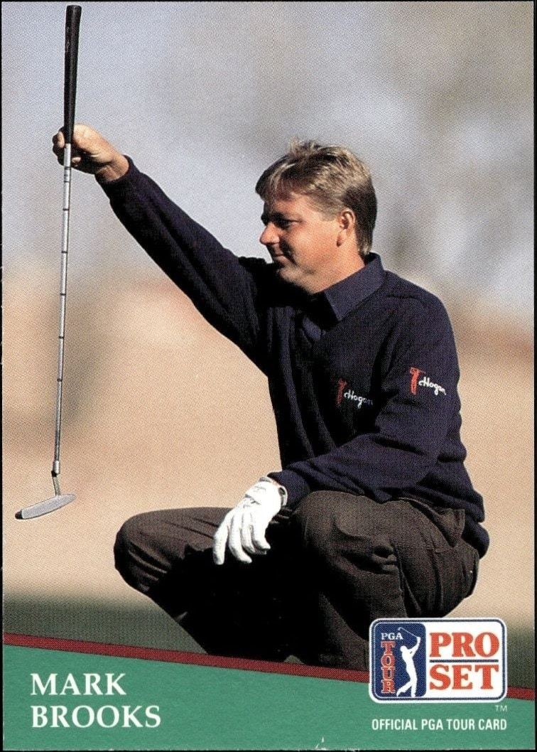 1991 Pro-Set PGA Tour Mark Brooks #11 trading card