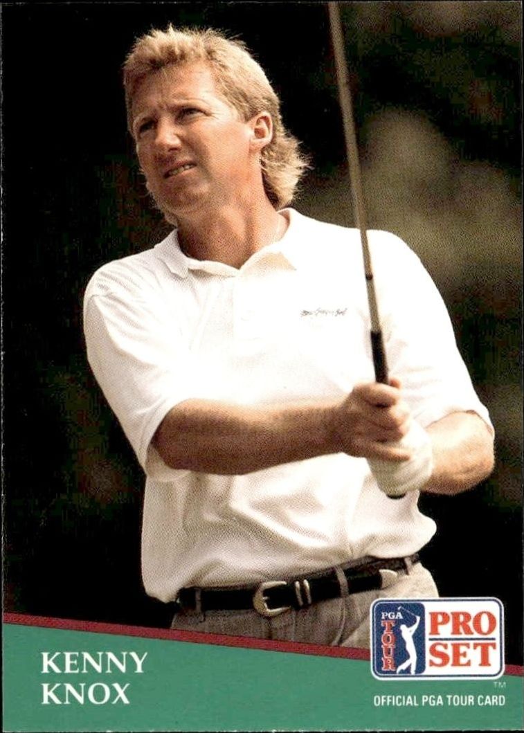 1991 Pro-Set PGA Tour Kenny Knox #89 trading card
