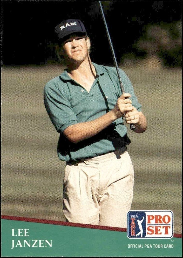 1991 Pro-Set PGA Tour Lee Janzen #111 trading card