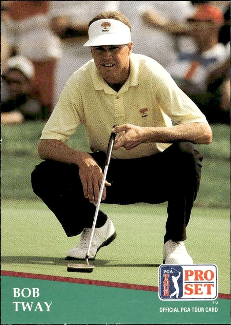 1991 Pro Set PGA Tour Bob Tway #126 trading card