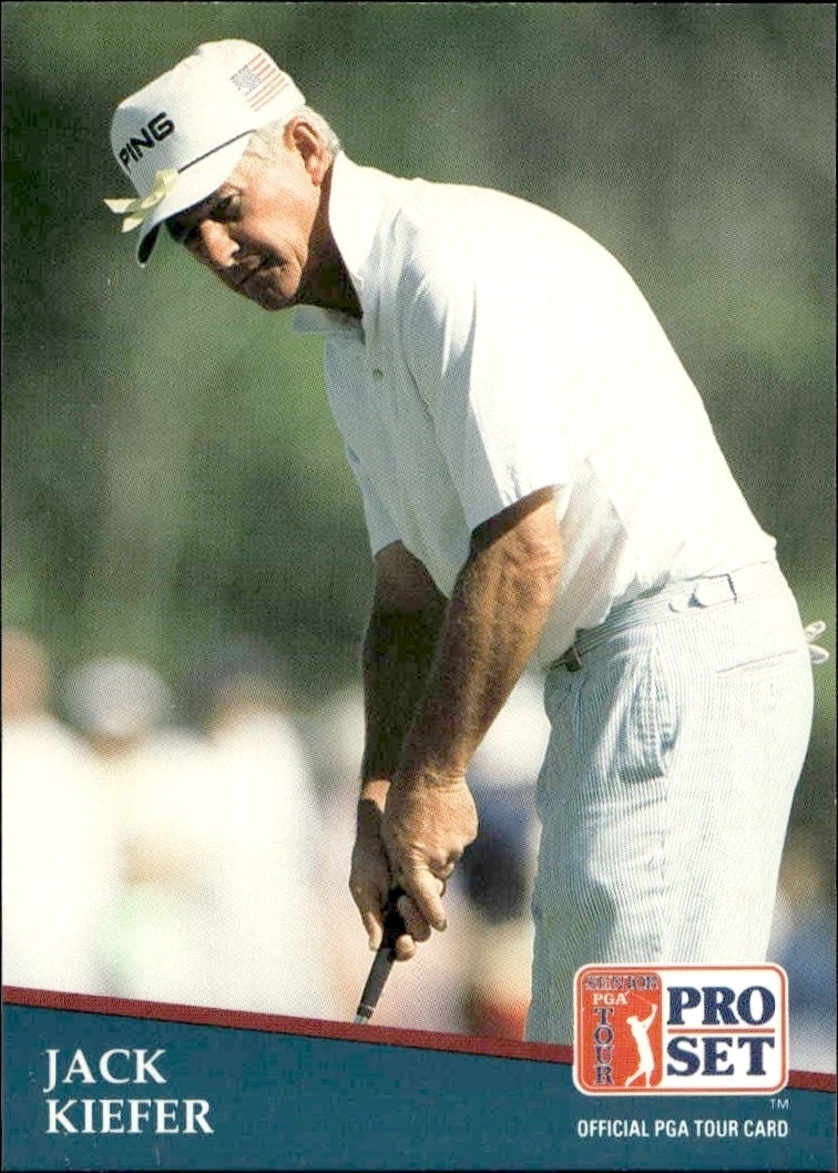 1991 Pro-Set PGA Tour Jack Kiefer #259 trading card