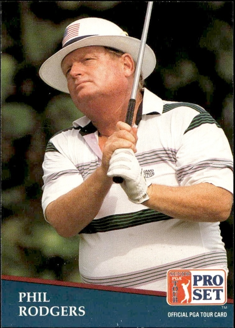 1991 Pro Set PGA Tour Phil Rodgers #215 trading card