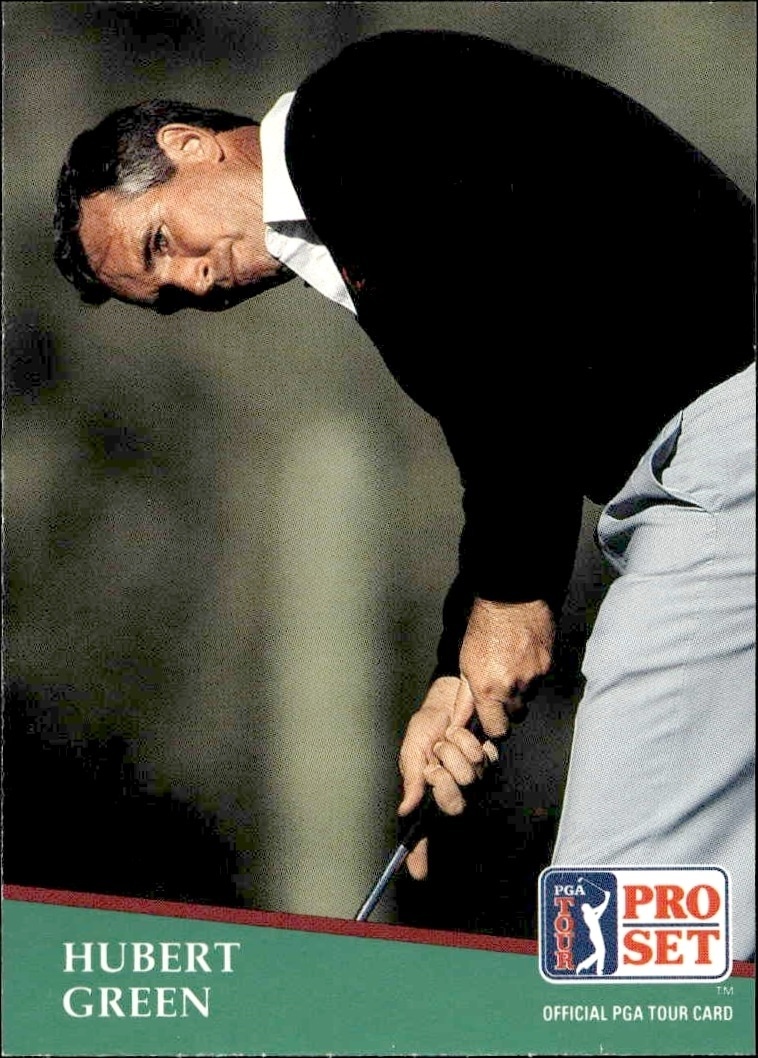 1991 Pro Set PGA Tour Hubert Green #101 trading card