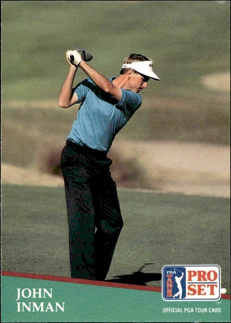 1991 Pro-Set PGA Tour John Inman #20 trading card