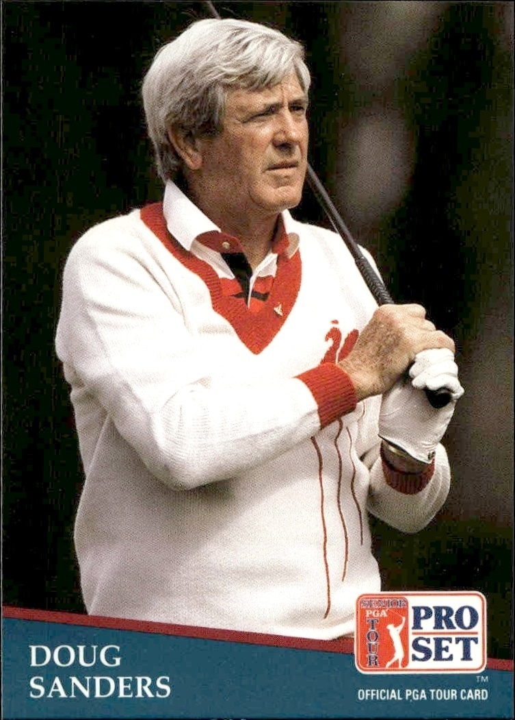 1991 Pro-Set PGA Tour Doug Sanders #198 trading card
