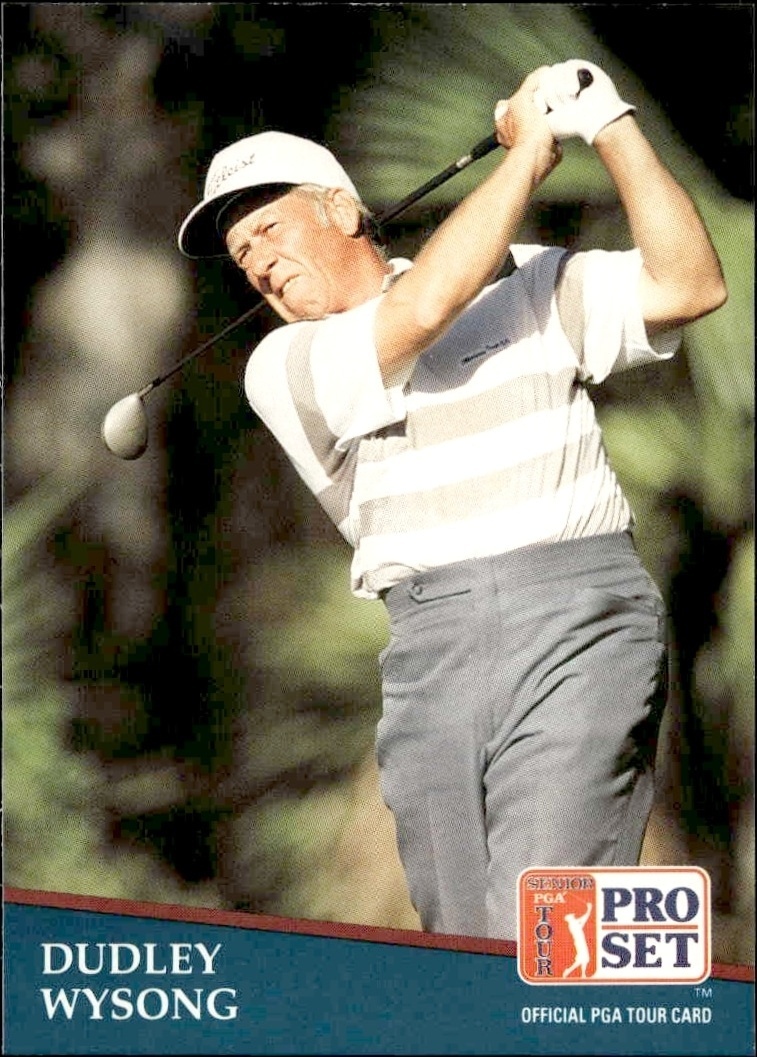 1991 Pro Set PGA Tour Dudley Wysong #262 trading card