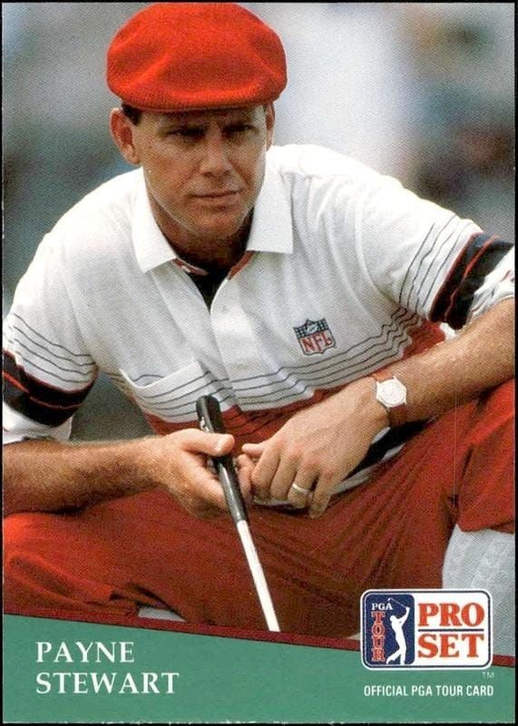1991 Pro-Set PGA Tour Payne Stewart #103 trading card