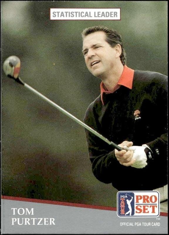 1991 Pro-Set PGA Tour Tom Purtzer #274 trading card