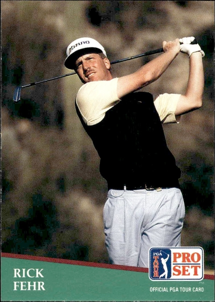 1991 Pro-Set PGA Tour Rick Fehr #33 trading card