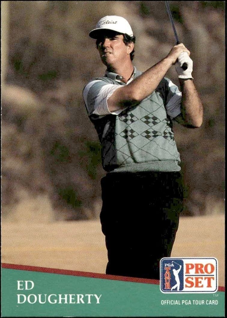 1991 Pro-Set PGA Tour ED Dougherty #184 trading card