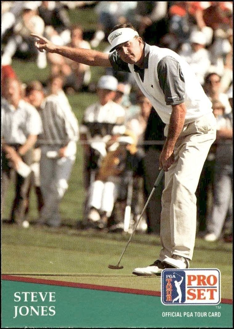 1991 Pro-Set PGA Tour Steve Jones #141 trading card