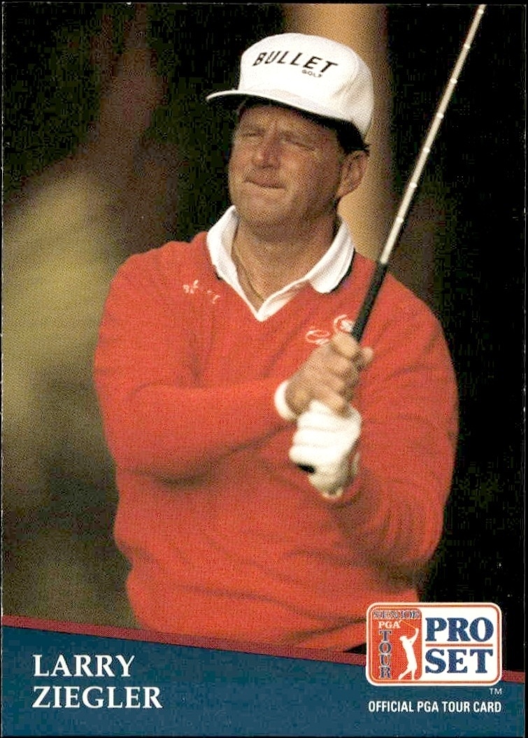 1991 Pro-Set PGA Tour Larry Ziegler #232 trading card