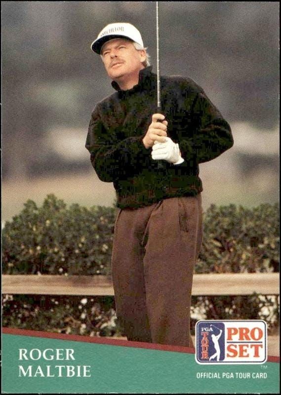 1991 Pro-Set PGA Tour Roger Maltbie #50 trading card