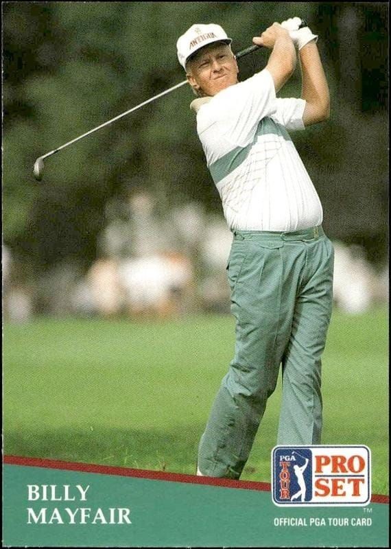 1991 Pro-Set PGA Tour Billy Mayfair #26 trading card