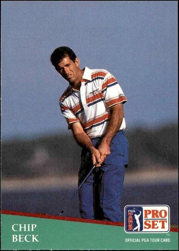 1991 Pro-Set PGA Tour Chip Beck #71 trading card