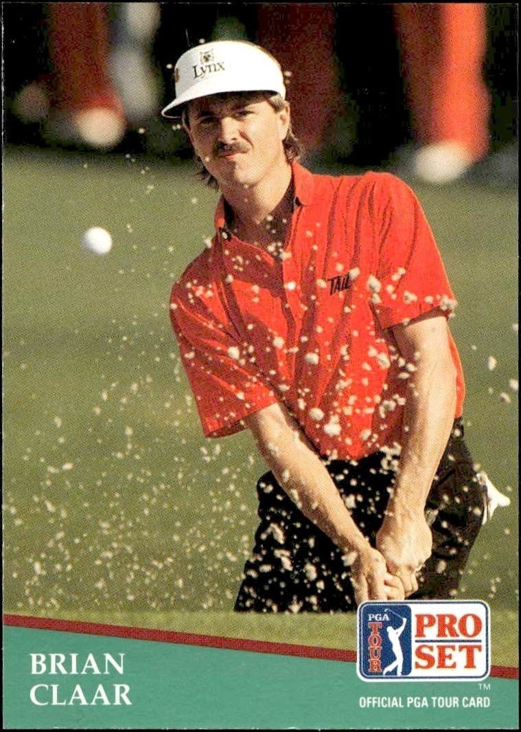 1991 Pro-Set PGA Tour Brian Claar #5 trading card