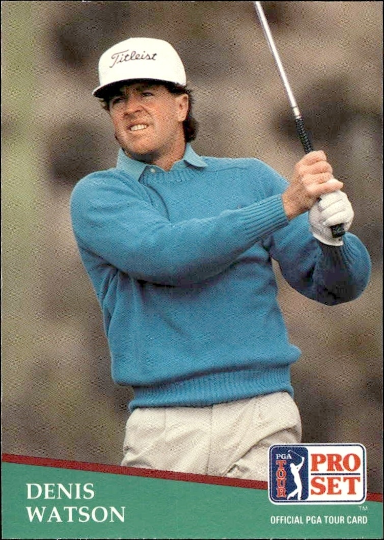 1991 Pro-Set PGA Tour Denis Watson #63 trading card