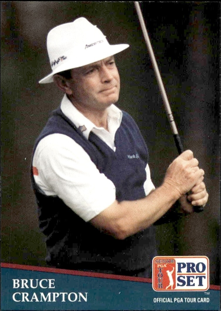 1991 Pro Set PGA Tour Bruce Crampton #221 trading card