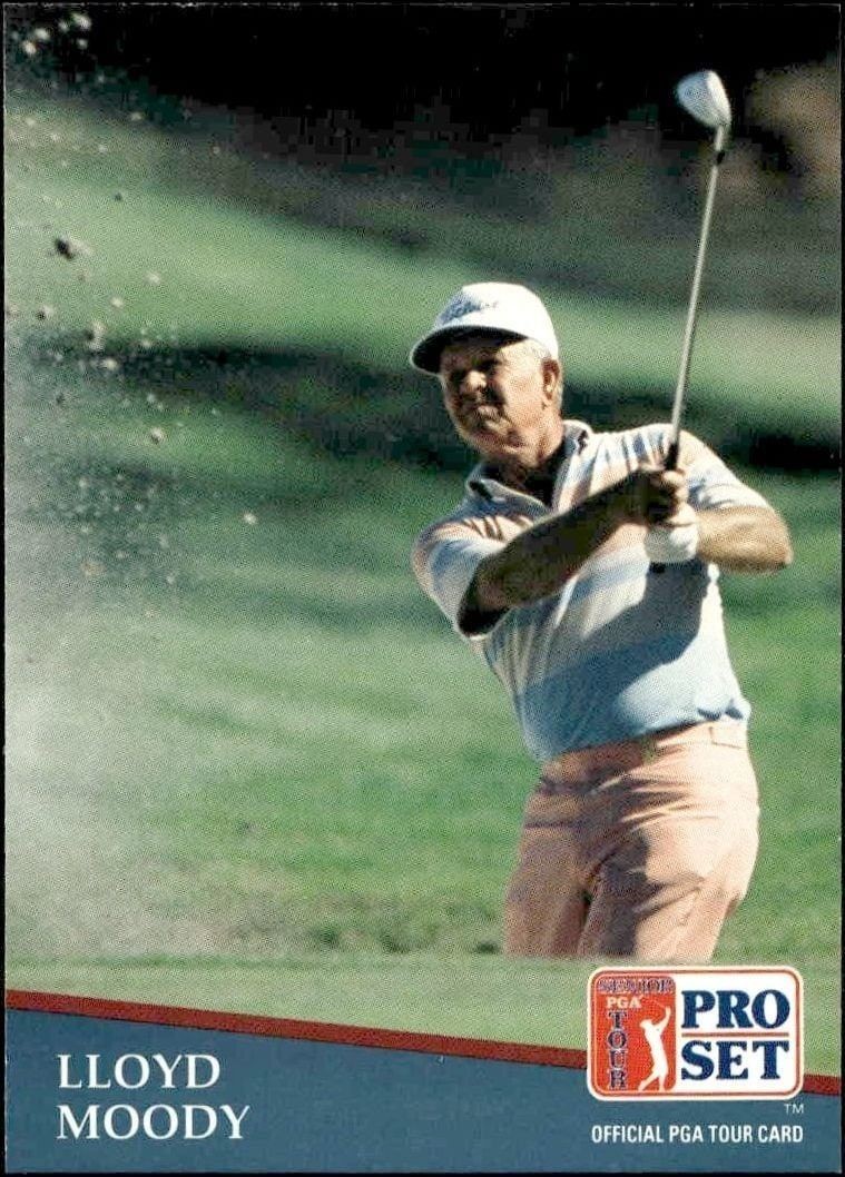 1991 Pro-Set PGA Tour Lloyd Moody #260 trading card