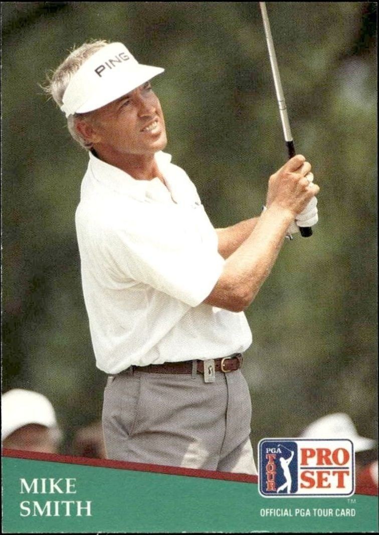 1991 Pro-Set PGA Tour Mike Smith #74 trading card